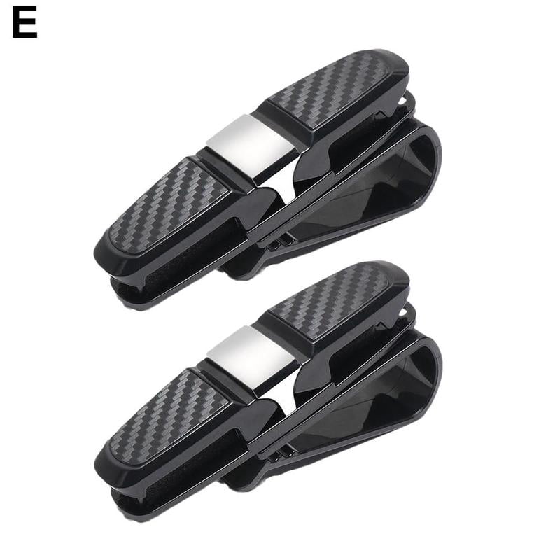 4 Color Car Sunshade Sunglasses Clip Holder Ticket Universal Car Interior I5I3 V3Y8