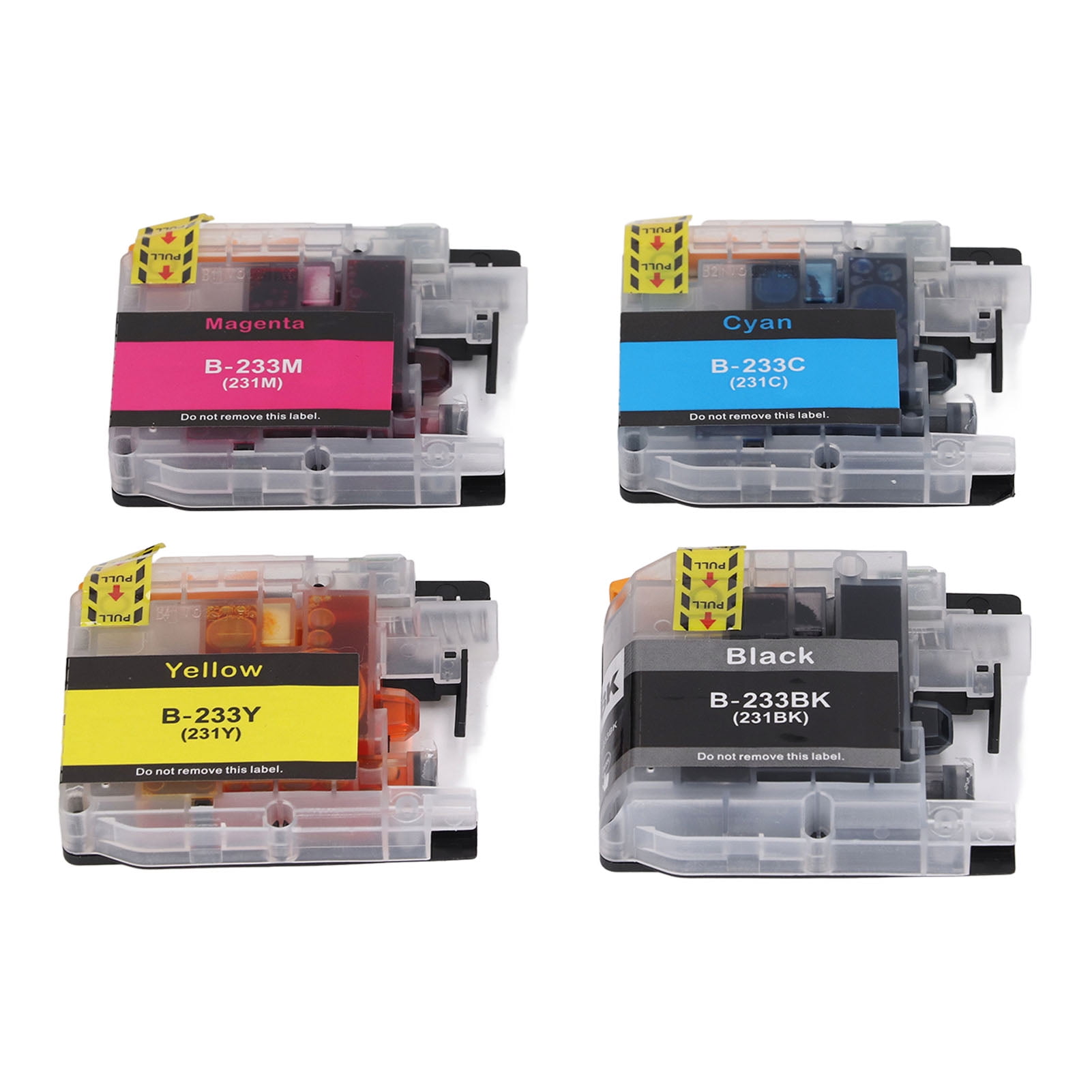 4 Color Disposable Ink Cartridge Fluent Printing Stable Chip Printer ...