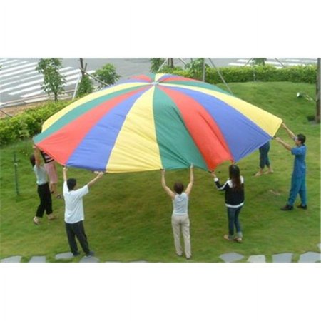 4 Color Parachutes - 12 Handles - 12 Feet