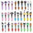 thumbnail image 1 of 4-Color Retractable Multicolor Ballpoint Pens, -Themed Cute Animal Design With Vibrant 4-Color Ink Refills, 50-Piece Random Assortment School Supplies Gifts For Students, 1 of 8