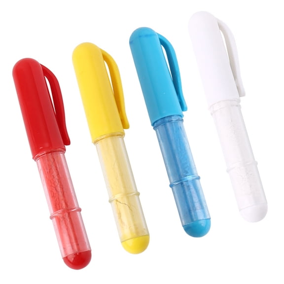 4 Color Sewing Marking Chalk With Comfortable Handle For Crafting And Quilting Projects