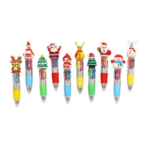 4 Color-in-1 Pen Multicolored Ballpoint Pens for Color Coding Writing Drawing