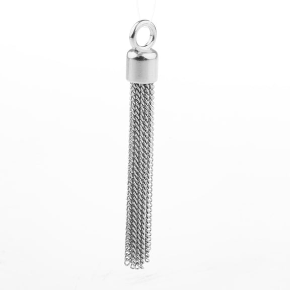 4 Colors Chain Tassel Charms Pendants With Cap Jewelry Crafts Findings DIY Bag Chain Chain Crafts
