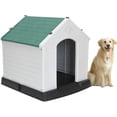 thumbnail image 1 of 4 Colors Dog House Detachable Roof Designed for Medium or Small Sized Pets Yard, 1 of 18