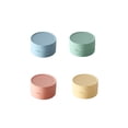 thumbnail image 1 of 4 Colors Soap Holder Travel Case, Round Travel Soap Dish, Portable Plastic Bar Soap Container for Traveling, Leak Proof Soap Box with Lid, Soap Saver Sponge Tray for Gym Outdoor (A), 1 of 8