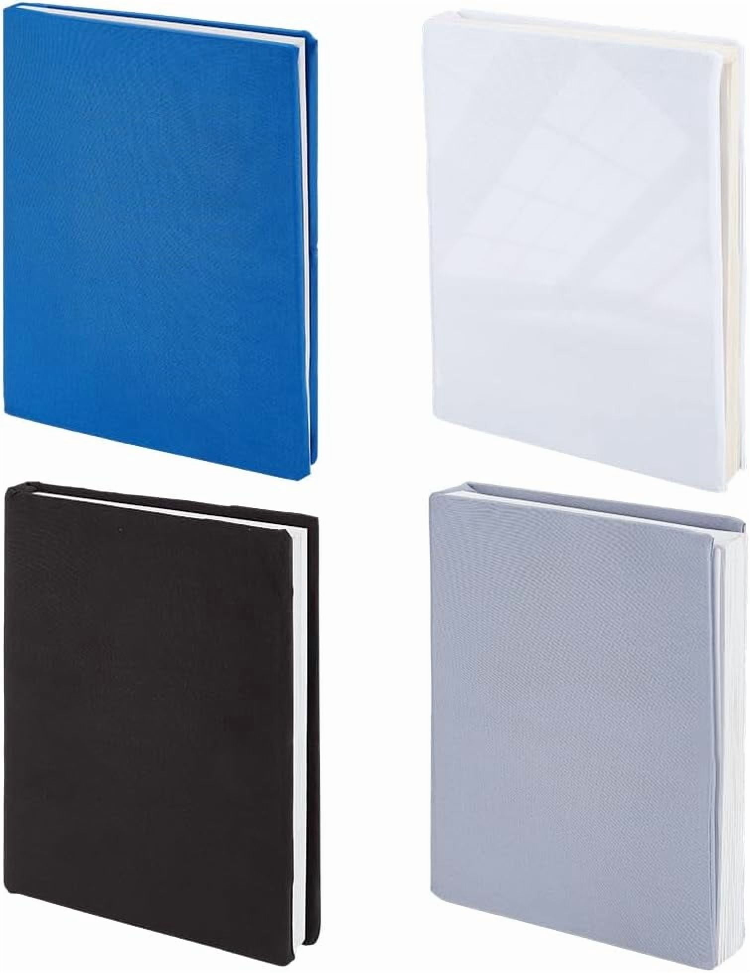 4 Colors Stretchable Book Cover Elastic Book Cloth Protector Notebook ...