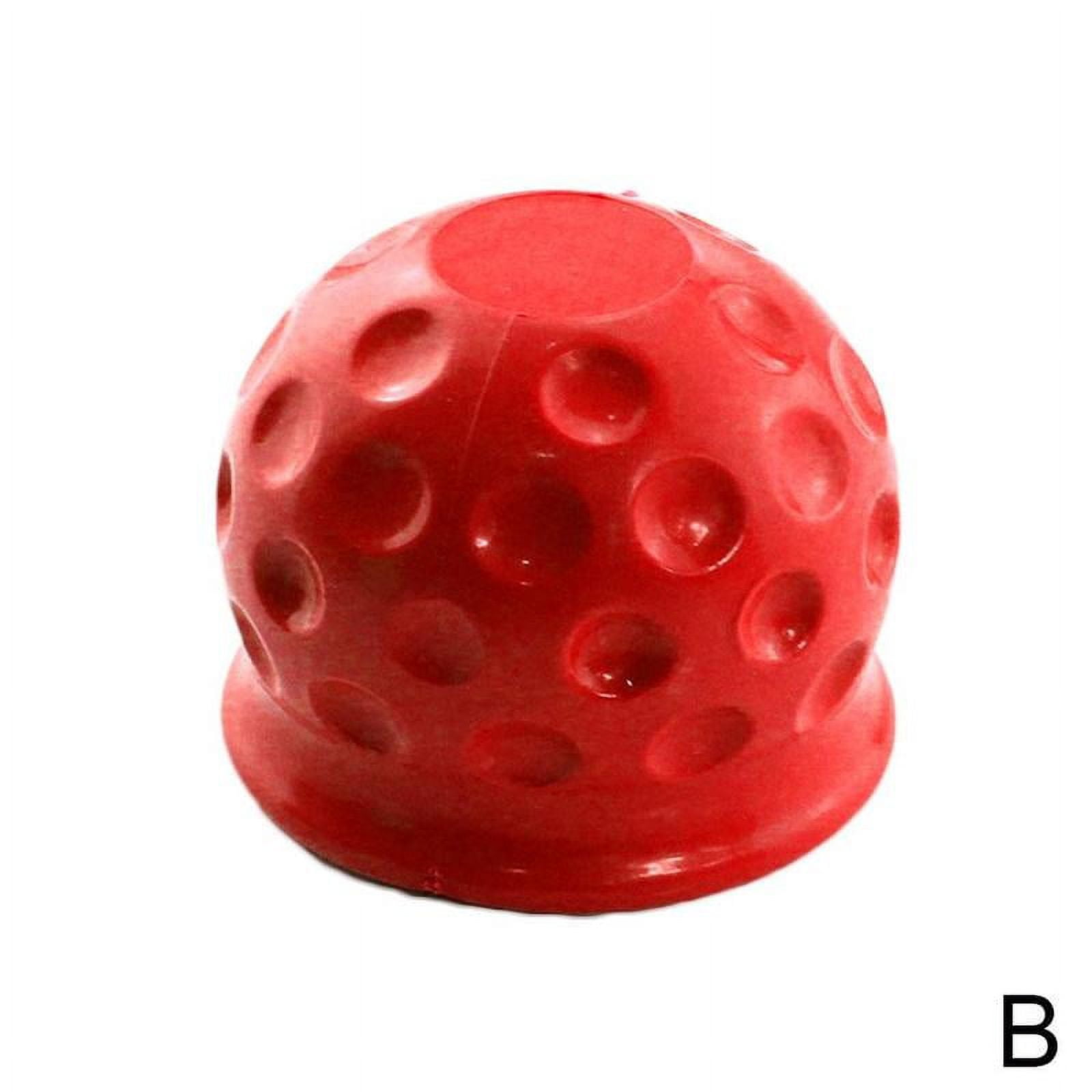 4 Colors Tow Bar Ball Cover Car Towing Hitch Towball Rubber E9C0 H7X9