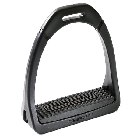 4 Compositi Premium Great Support Lightweight Horse Stirrup Irons Black