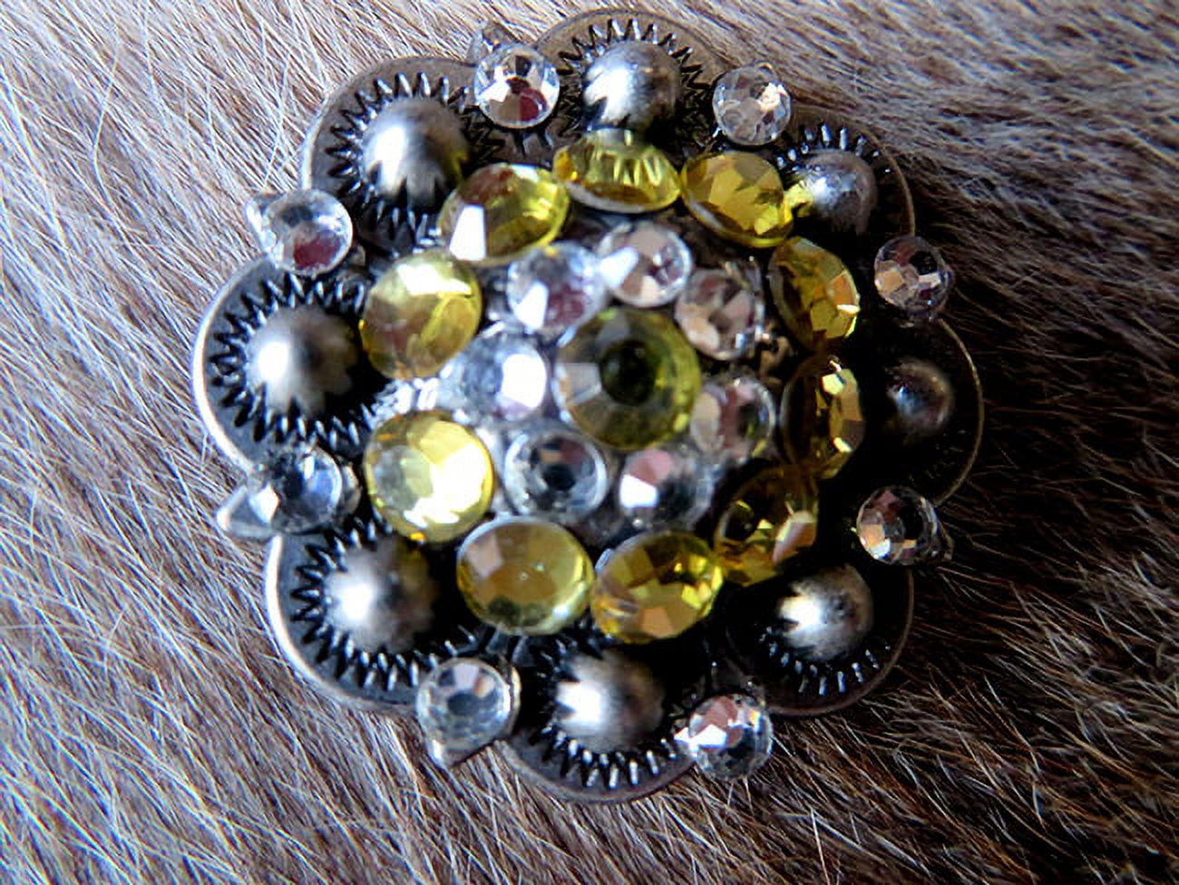 10X Bling Silver Western Oval Pink Rhinestone Headstall