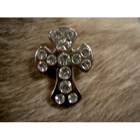 4 Conchos Rhinestone Horse Saddle Western Cross CO149