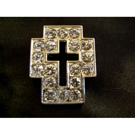 4 Conchos Rhinestone Horse Saddle Western Cross Crystal CO160
