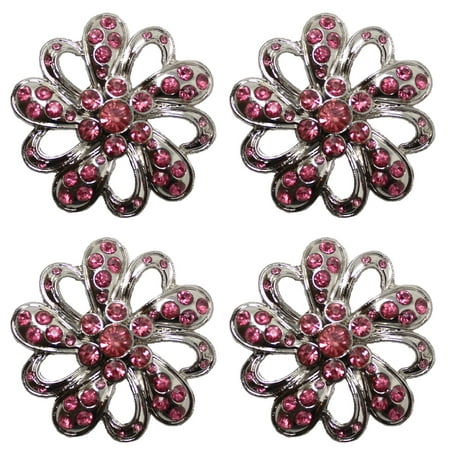 4 Conchos Rhinestone Horse Saddle Western Crystal CO139
