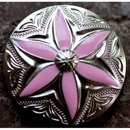 4 Conchos Rhinestone Horse Saddle Western Pink CO104
