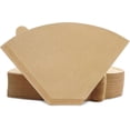 thumbnail image 1 of #4 Cone Coffee Filters,4 Coffee Filters Paper fits for Pour Over and Drip Coffee Maker, 8-12 Cup,Natural Unbleached,Chlorine Free (200), 1 of 4