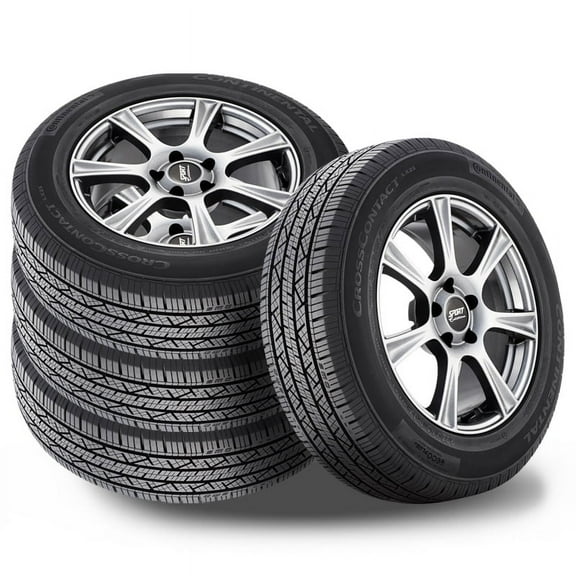 4 Continental CrossContact LX25 245/60R18 105H All Season 70K Mi Warranty 740AA 15491400000 / 245/60/18 / 2456018