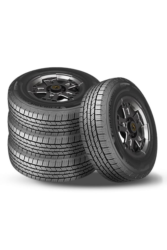 4 Continental TerrainContact H/T 245/75R17 121/118S Highway Load E 60K Warranty 15571620000 / 245/75/17 / 2457517