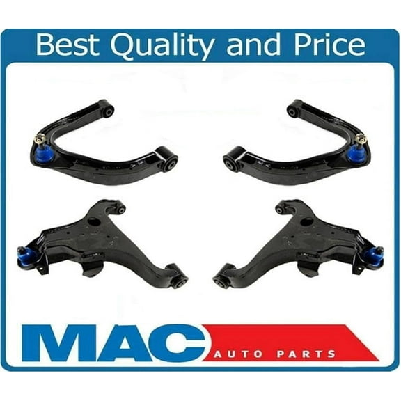 4 Control Arm Upper & Lower With Ball Joint For Nissan Armada Titan QX56 05-10