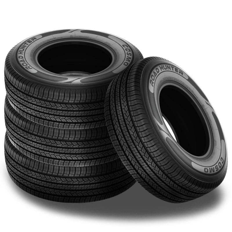 Cosmo Road Hunter 245/55R19 107H XL All Season Tires [ 60K Mi Warranty ] I-0134277 / 245/55/19 / 2455519