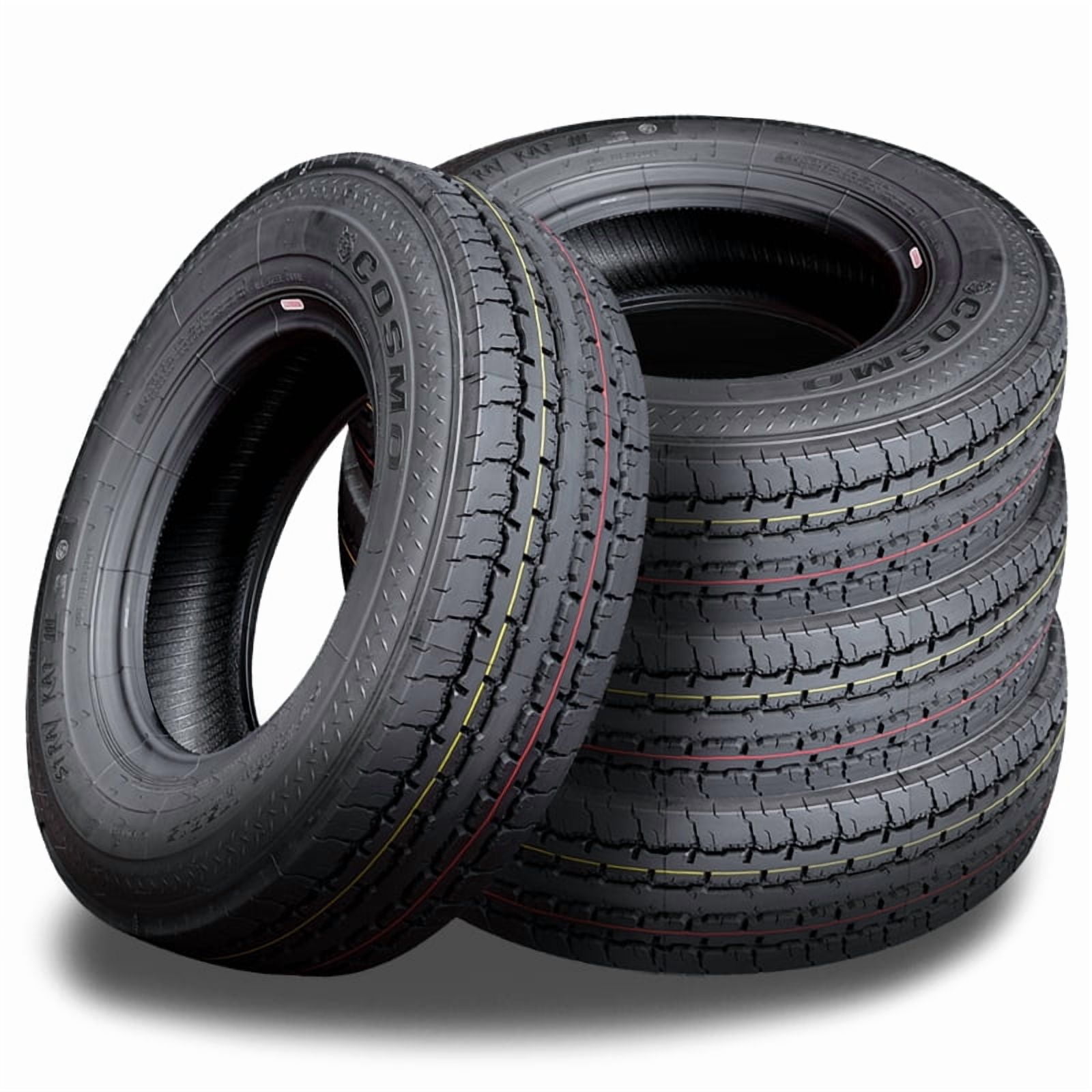Cosmo 4 Cosmo Stray Kat ST175/80R13 91/87M 6 Ply Load Range C Trailer Tires I-0127284 / 175/80/13 / 1758013 Sansujyuku sansujyuku.com