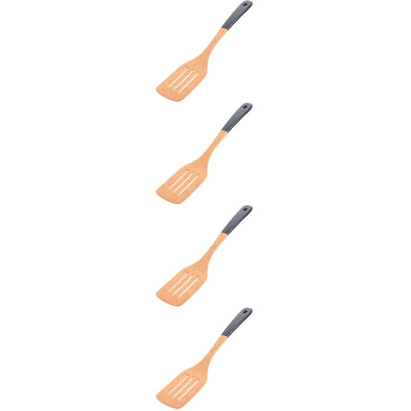 4 Count Beech Cooking Spatula Non Stick Utensils Wooden Evil Eye Cup Cake Kit Portable Kitchen Cookware Plastic