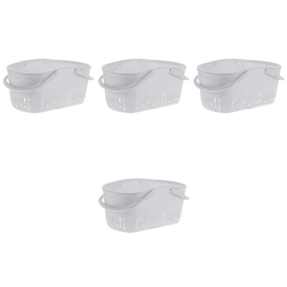 4 Count Bucket Wash Storage Basket Lightweight Premium Material