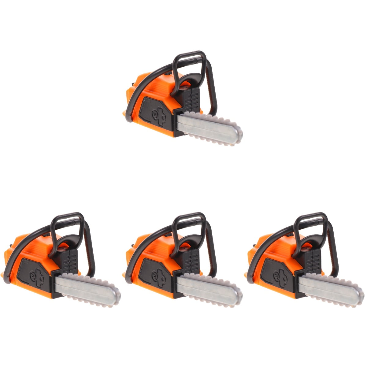4 Count Dollhouse Chainsaw Toys Mini Figurine Lifelike Tiny Chainsaws