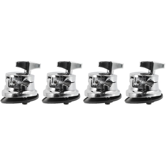 4 Count Drum Tom Bracket Base Holder Trigger Practical Accessory