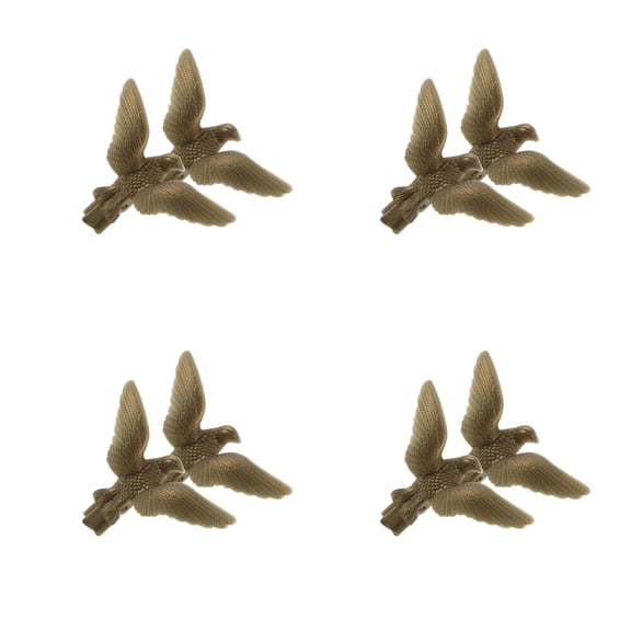 4 Count Eagle Golden Flagpole Head Finial Ornament Practical Decoration