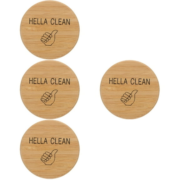 4 Count Electric Dishwasher Identification Plate Magnet Clean Dirty Sign Oven