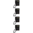 thumbnail image 1 of 4 PCS Phone Cell Telephones for Seniors Corded The Black Office, 1 of 8