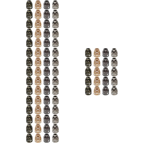 4 Count Keeper Wear String Clip Decorative Buckle Rope Stopper 1.1X1.1X1.3CM