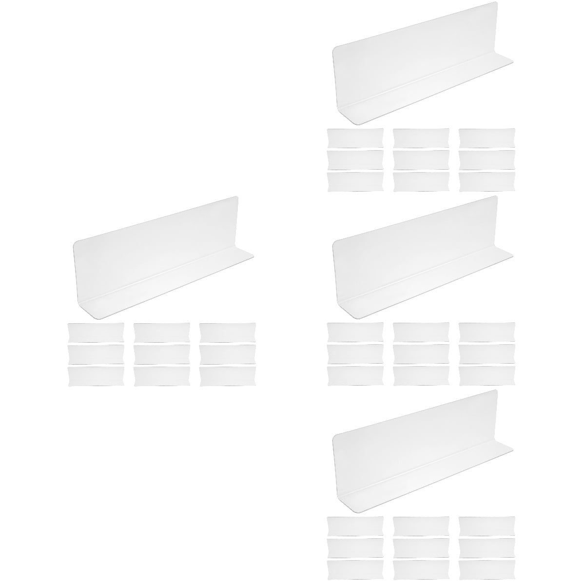 4 Count Keepsake Dividing Partition PVC Dividers 20.00X6.00X3.00CM ...
