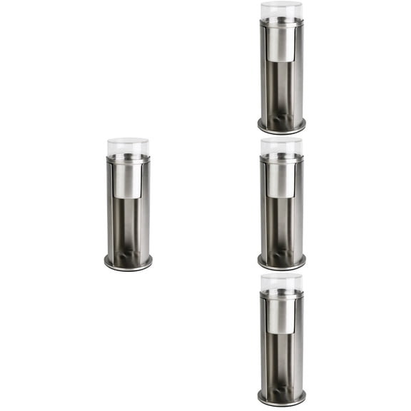 4 Count Lid Bathroom Organizer Acrylic Box Creative Storage Case Travel