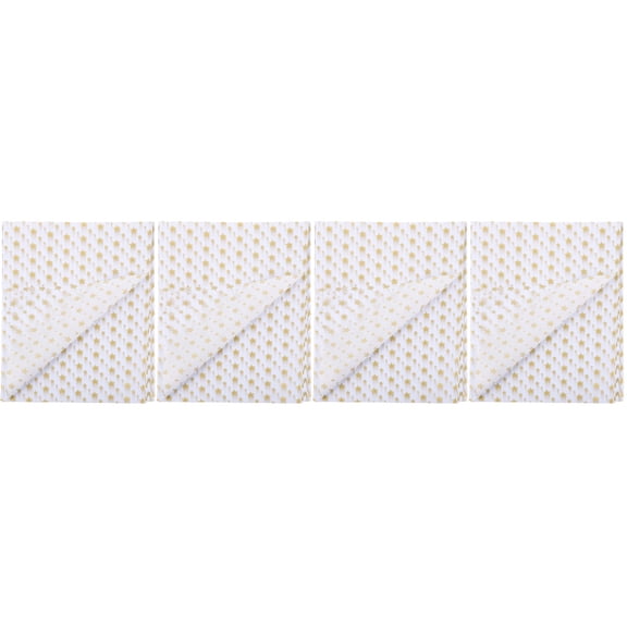 4 Count Metallic Tissue Paper Wrapping Simple Color Thick Child