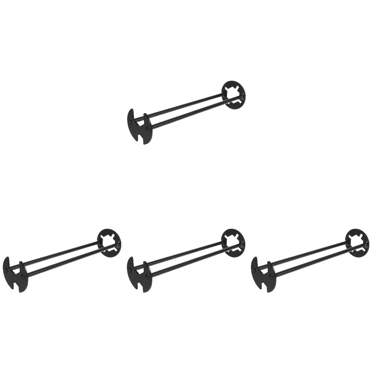 4 Count Multifunctional Sink Wrench Faucet Wrench Basin Wrench Kitchen