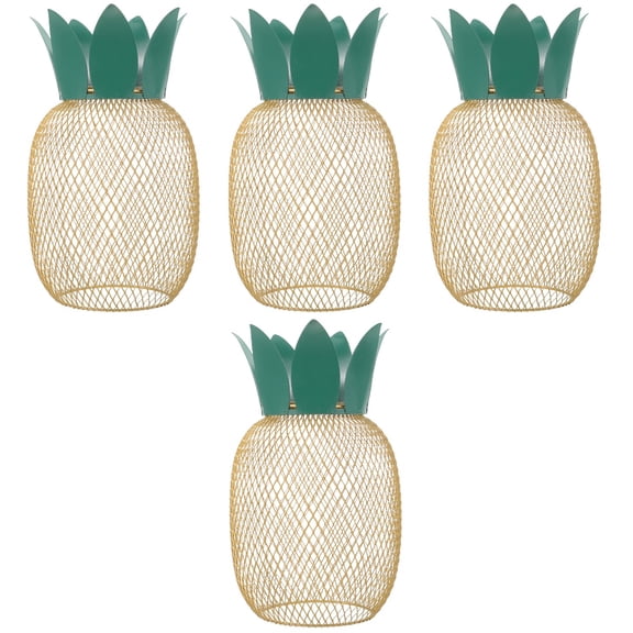 4 Count Pineapple Lampshade Light Pendant Retro Decor Lights