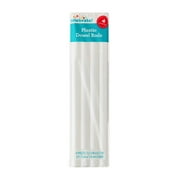 Way To Celebrate 12.5-Inch Plastic Craft Dowel Rods, 4-Piece Set