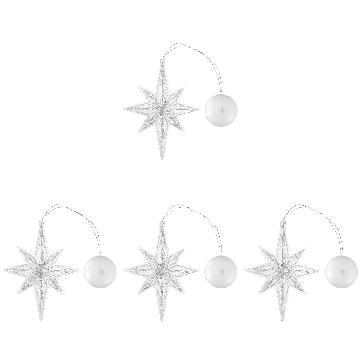 4 Count Polaris Suction Cup Light LED Sucker Wall Hanging Lamp ...