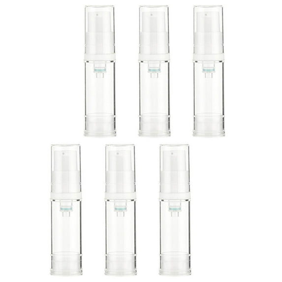 4 Count Pump Liquid Foundation Bottle Containers Travel
