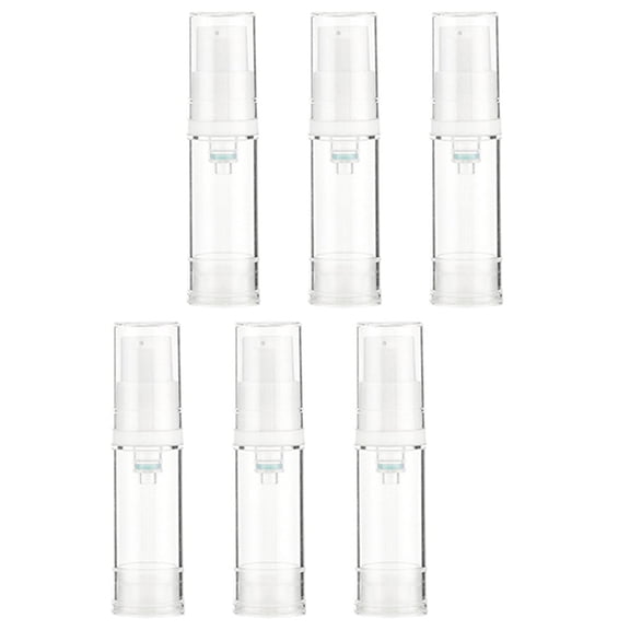 4 Count Pump Liquid Foundation Bottle Containers Travel