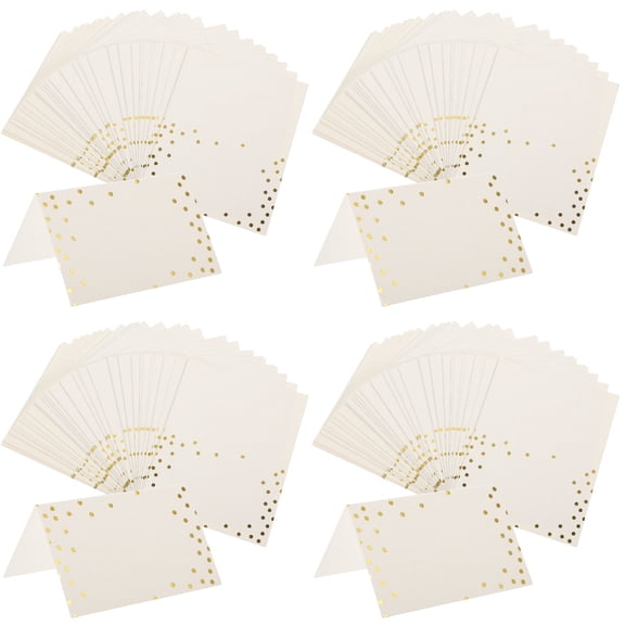 4 Count Seating Cards Table Printable Place Baby Banquet Golden