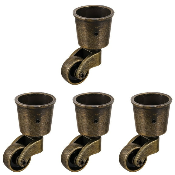 4 Count Sofa Caster Runners Furniture Rollers Castors Heavy Duty Chair Mini Non-slip
