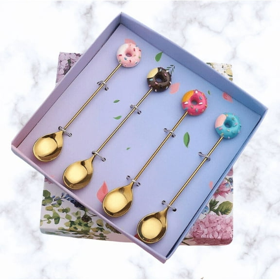 4 Count Sprinkle Spoons