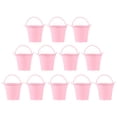 thumbnail image 1 of 4 Count Tin Bucket Simple Style Flower Pot Stylish, 1 of 8