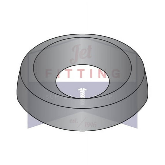 #4 Countersunk Finishing Washers | Steel | Black Oxide (Quantity: 10000)
