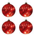 thumbnail image 1 of Brite Star 4 Ct Red LED Sphere, Battery Operated LED Lights, 1 of 2