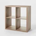 thumbnail image 1 of Stackable 4-Cube Storage Cube Organizer, 1 of 6