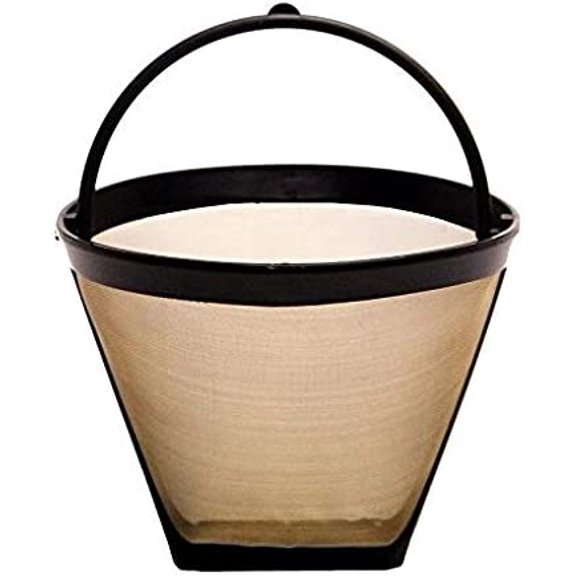 4 Cup No.2 Cone Permanent Coffee Filter 4"Diameter, 3.25"Height