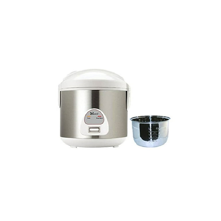 4 Cup Rice Cooker / S.S pot - Walmart.com