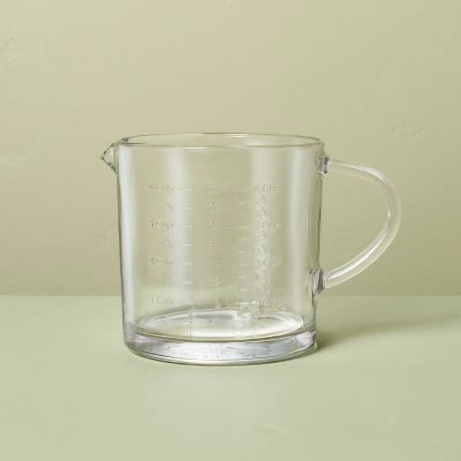 4 Cup Tempered Soda Lime Glass Measuring Cup